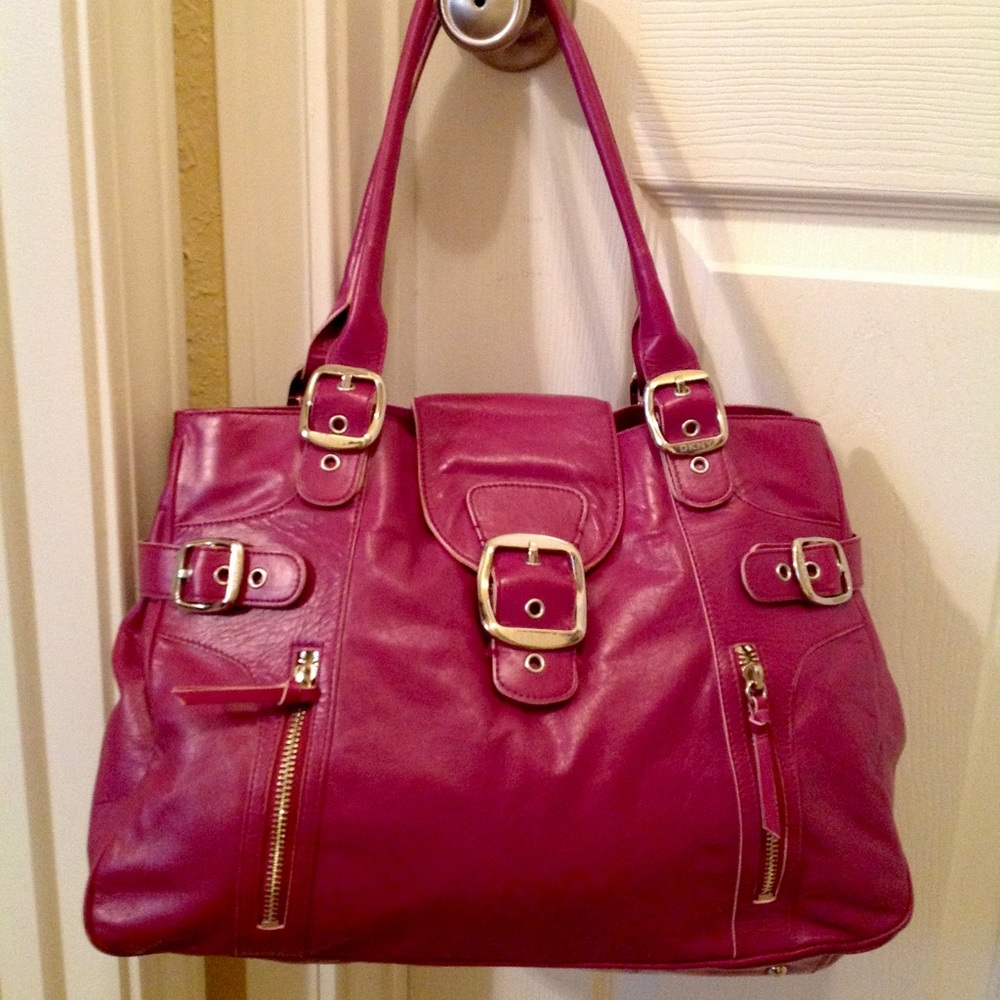 DKNY Leather Handbag